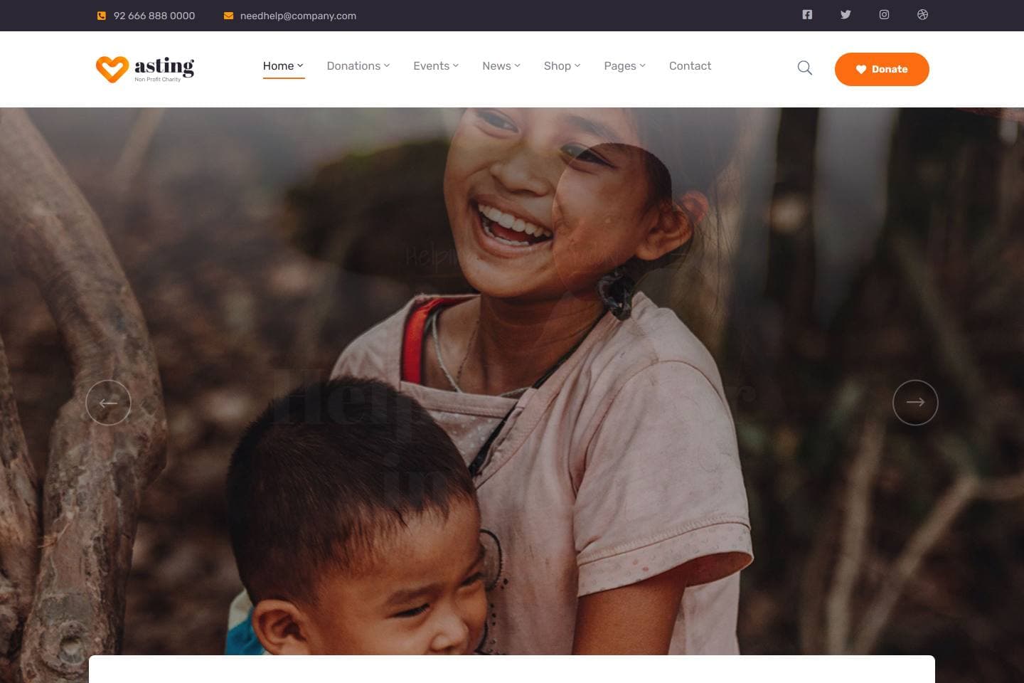 قالب جمعيات ومنظمات 05
